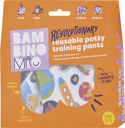 Učiace plienkové nohavičky Outer Space - 2-3 roky Bambino Mio