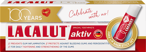 Aktiv special pasta za zube 75 ml + balzam za usne Lacalut