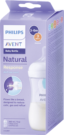 Dojčenská fľaša Natural Response AirFree - 3 (3-6m) PHILIPS AVENT