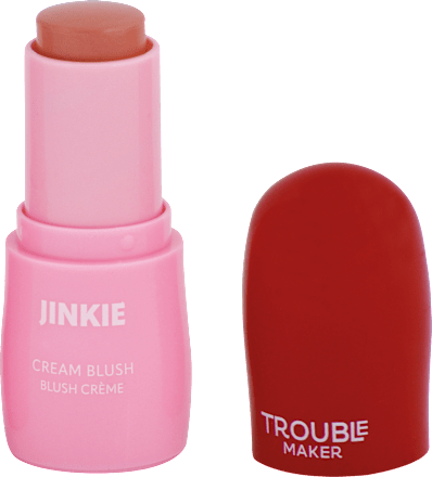 Krémová lícenka Jinkie Stick - Too Much Baby Pink TROUBLE MAKER