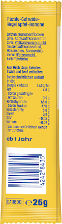 Fruchtriegel Apfel-Banane, ab 1 Jahr Bebivita