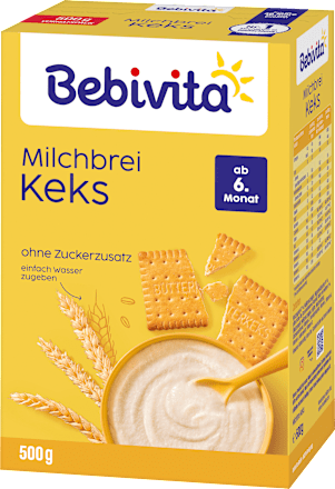 Milchbrei Keks ab dem 6. Monat Bebivita
