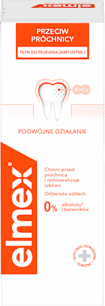 Płyn do płukania jamy ustnej przeciw próchnicy elmex