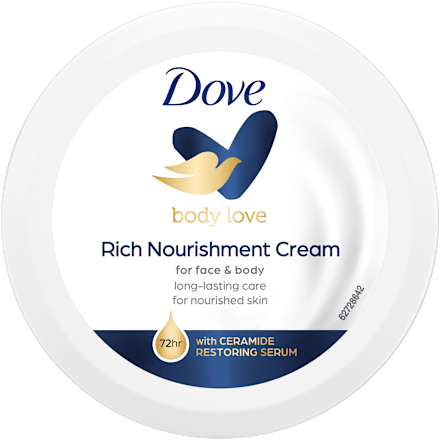 Krém na tvár a telo body love Rich Nourishment Dove