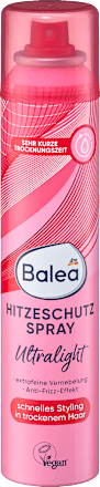 Spray termoprotettore anti-crespo Ultralight Balea
