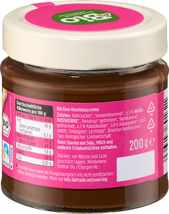 Crema duo vegana dmBio