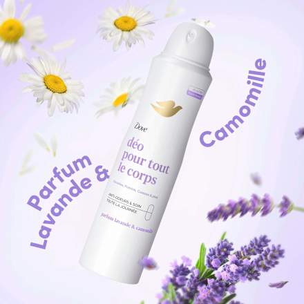 Deospray Sensitiv Whole Body Lavendel- & Kamillenduft Dove
