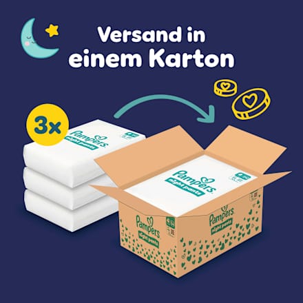 Baby Pants night Gr. 4 (9-15 kg) Monatsbox Pampers