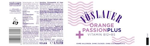 Erfrischungsgetränk Orange Passion Plus VÖSLAUER