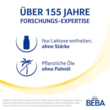 Anfangsmilch Pre von Geburt an Nestlé BEBA
