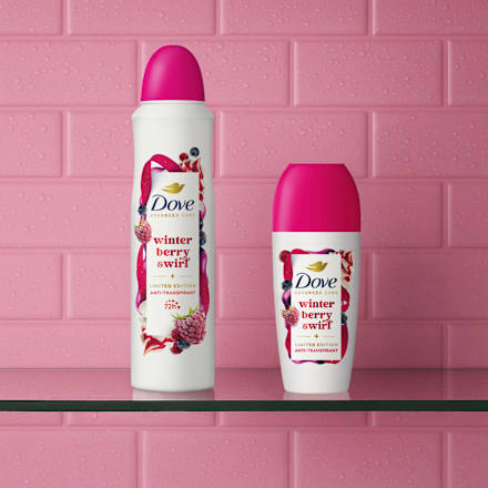 Antitranspirant Deospray Advanced Care winter berry swirl Dove