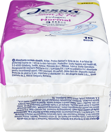 Inkontinencia betét, Slim & Fit Normal Jessa DISKRET