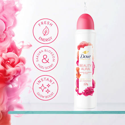 Anti-Transpirant Deospray Beauty Aura Dove