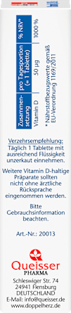 Vitamin D3 2000 I.E. Tabletten 50 St Doppelherz