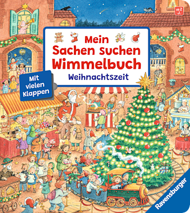 Kinderbuch Mein Sachen Suchen Wimmelbuch Weihnachtszeit  Ravensburger