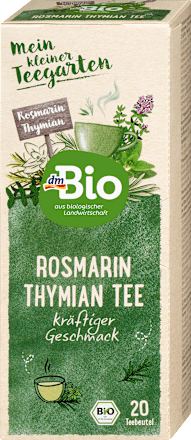 Kräutertee Rosmarin & Thymian (20 Beutel) dmBio