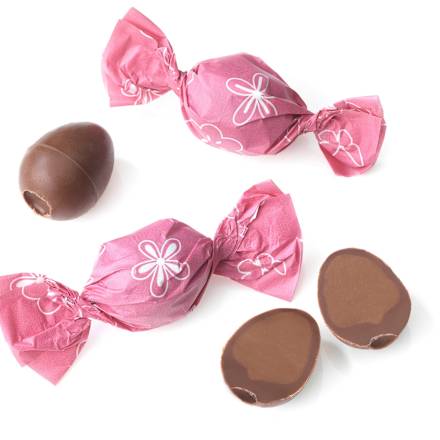 Ovetti di cioccolato alla nocciola Bio dmBio