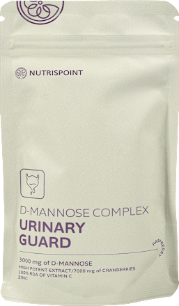 Kompleks z D-manozo s sladilom - okus malina NUTRISPOINT