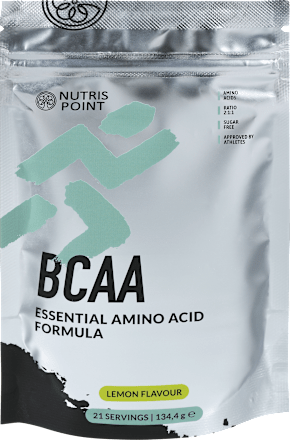BCAA aminokisline - okus limone s sladilom NUTRISPOINT