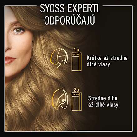 Farba na vlasy - 8-60 medová blond Syoss Oleo Intense