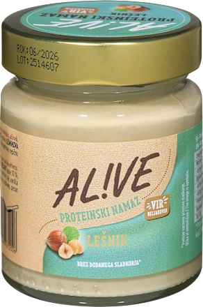 Lešnikov beljakovinski namaz AL!VE