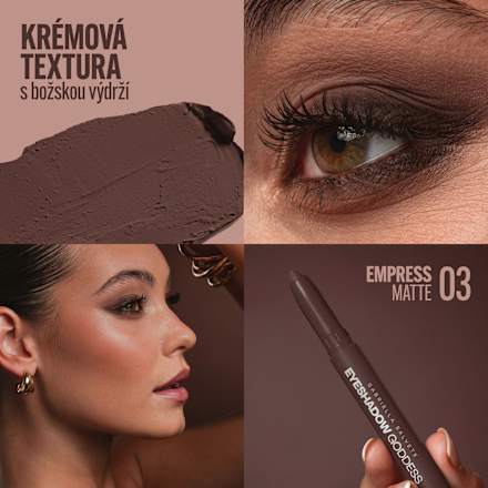 oční stíny v tužce Goddess Matte 03 Empress GABRIELLA SALVETE