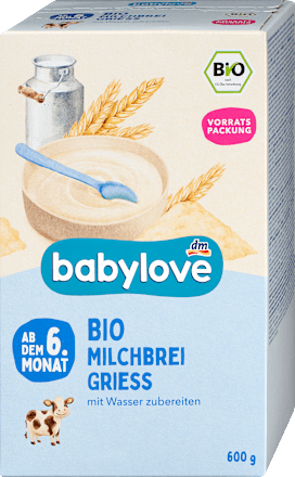 Griș cu lapte ECO 6+ babylove