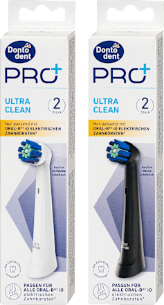 Nadomestne glave za električno zobno ščetko Ultra Clean Dontodent PRO+