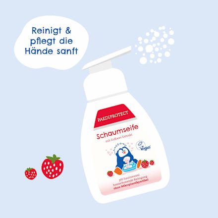 Schaumseife Erdbeere PAEDIPROTECT