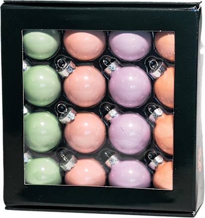 Set globuri asortate pentru Crăciun 80 mm KOOPMAN