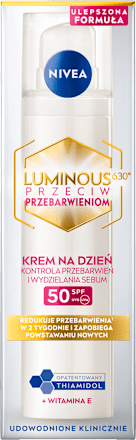 Krem na dzień przeciw przebarwieniom Cellular Luminous, SPF 50 NIVEA