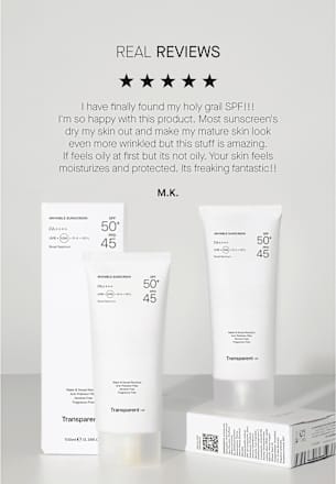 Sonnencreme Gesicht Invisible LSF 50+ Transparent Lab