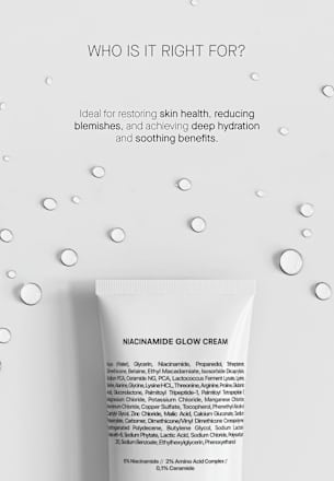 Gesichtscreme Glow Niacinamide Transparent Lab
