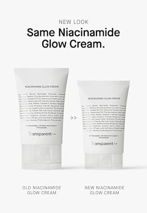 Gesichtscreme Glow Niacinamide Transparent Lab