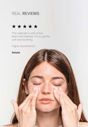 Cleanser Calming Rose Transparent Lab