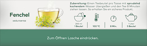 Kräutertee Fenchel (20 Beutel) LEBENSBAUM
