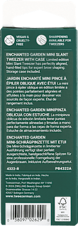 Geschenkset Mini Pinzette mit Etui Enchanted Garden 2tlg Tweezerman