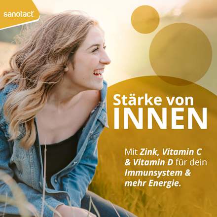 Zink + C + D Lutschtabletten 20 St. sanotact