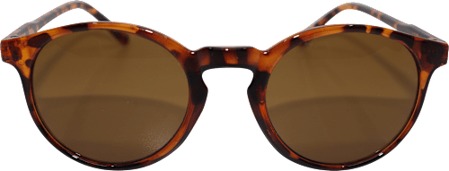 Sonnenbrille Kids Demi-Muster mit braun getönten Scheiben SUNDANCE