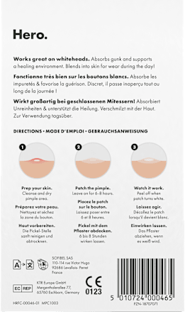 Facestrips Mighty Patch Invisible Hero Solo