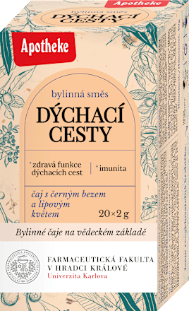 bylinný čaj Dýchací cesty 20x2 g Apotheke