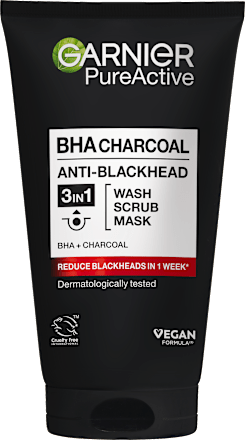 Почистващ гел за лице Pure Active 3 in 1 Charcoal GARNIER PureActive