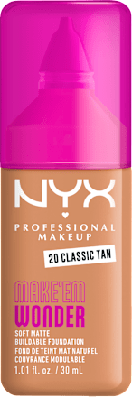 make-up Make 'Em Wonder, 20 Classic Tan NYX PROFESSIONAL MAKEUP