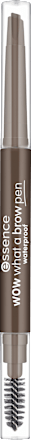 Augenbrauenstift Duo Wow What A Brow 03 Dark Brown essence