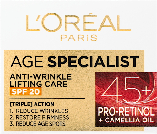 Age Specialist denní krém proti vráskám 45+ L'ORÉAL PARiS AGE PERFECT