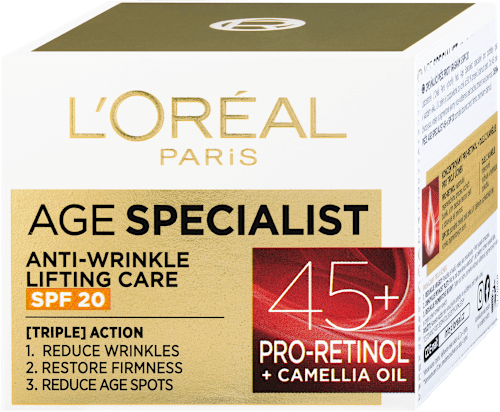 Age Specialist denní krém proti vráskám 45+ L'ORÉAL PARiS AGE PERFECT