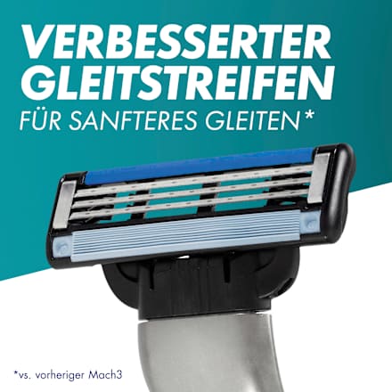 Rasierer, Mach3 Vorteilspack  Gillette