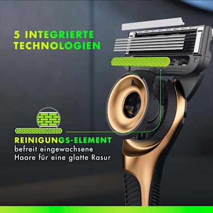 Rasierer, Labs Face mit 5 Klingen Gillette