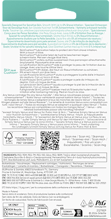 Rasierklingen, Pro Smooth Sensitive Gillette Venus