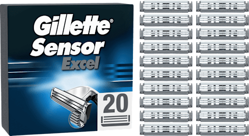 Rasierklingen, Sensor Excel Gillette